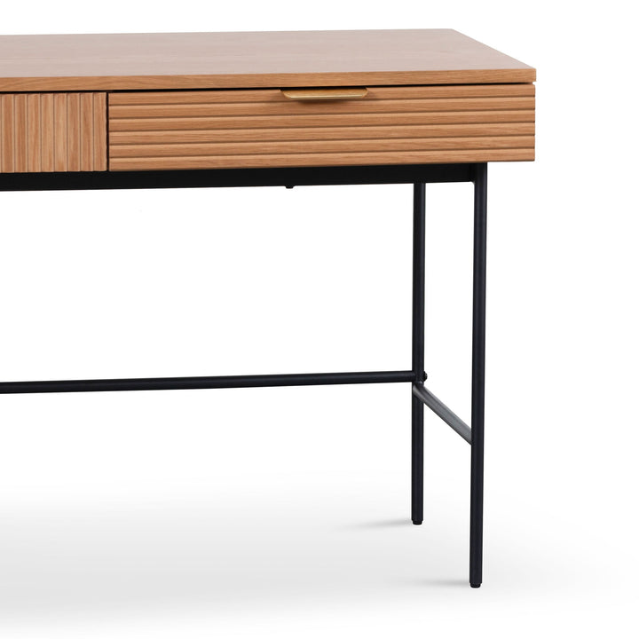 Milford Home Office Desk - Dark Oak