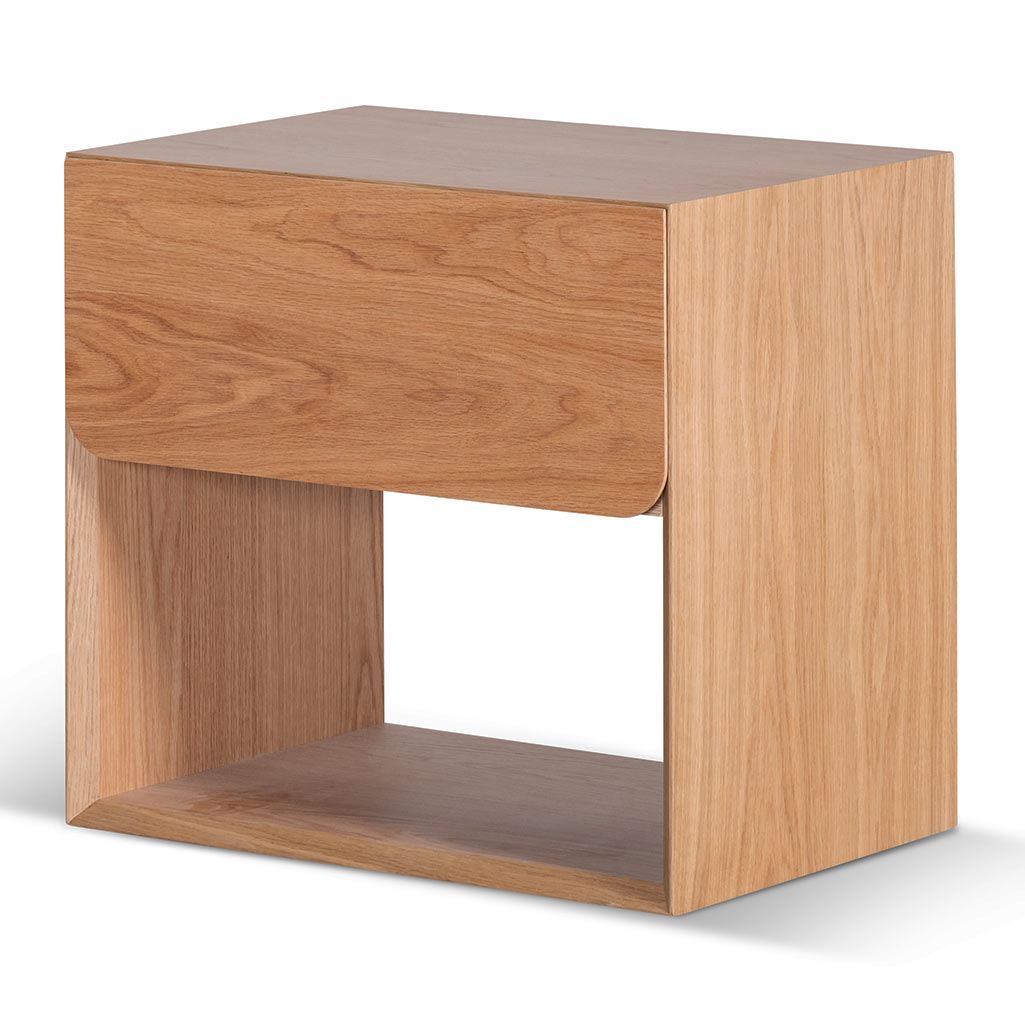 Oxford Oak Bedside Table - Natural