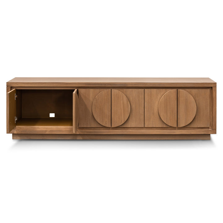 Chatham 2m Entertainment TV Unit - Dusty oak