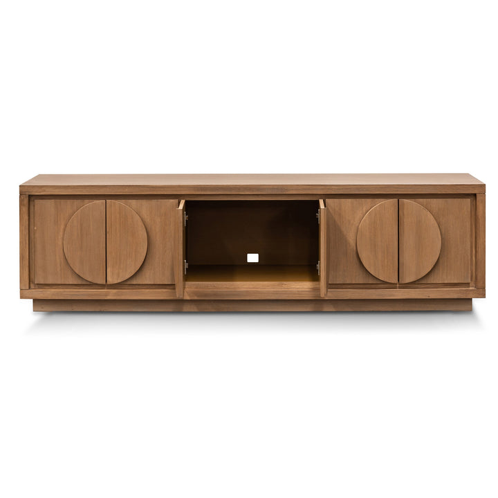 Chatham 2m Entertainment TV Unit - Dusty oak