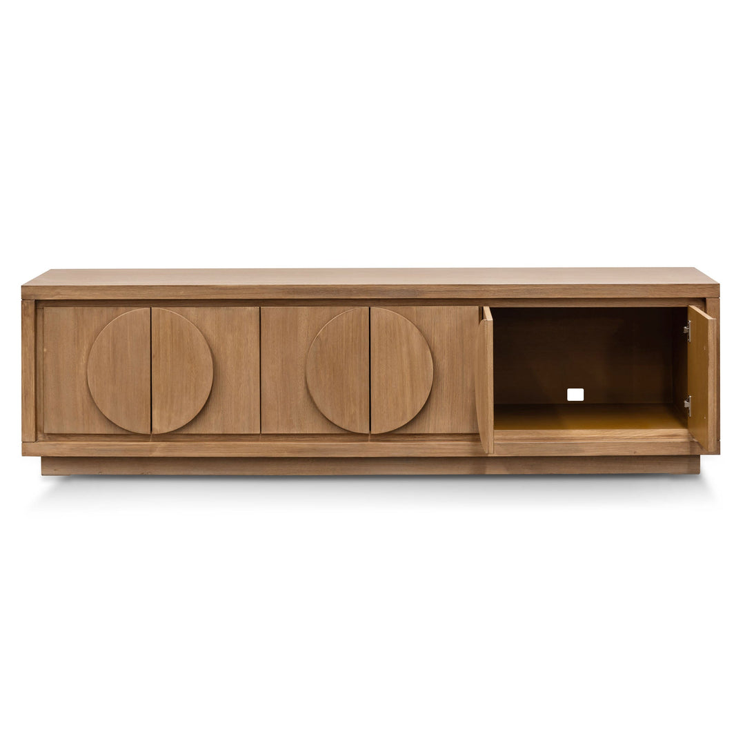 Chatham 2m Entertainment TV Unit - Dusty oak