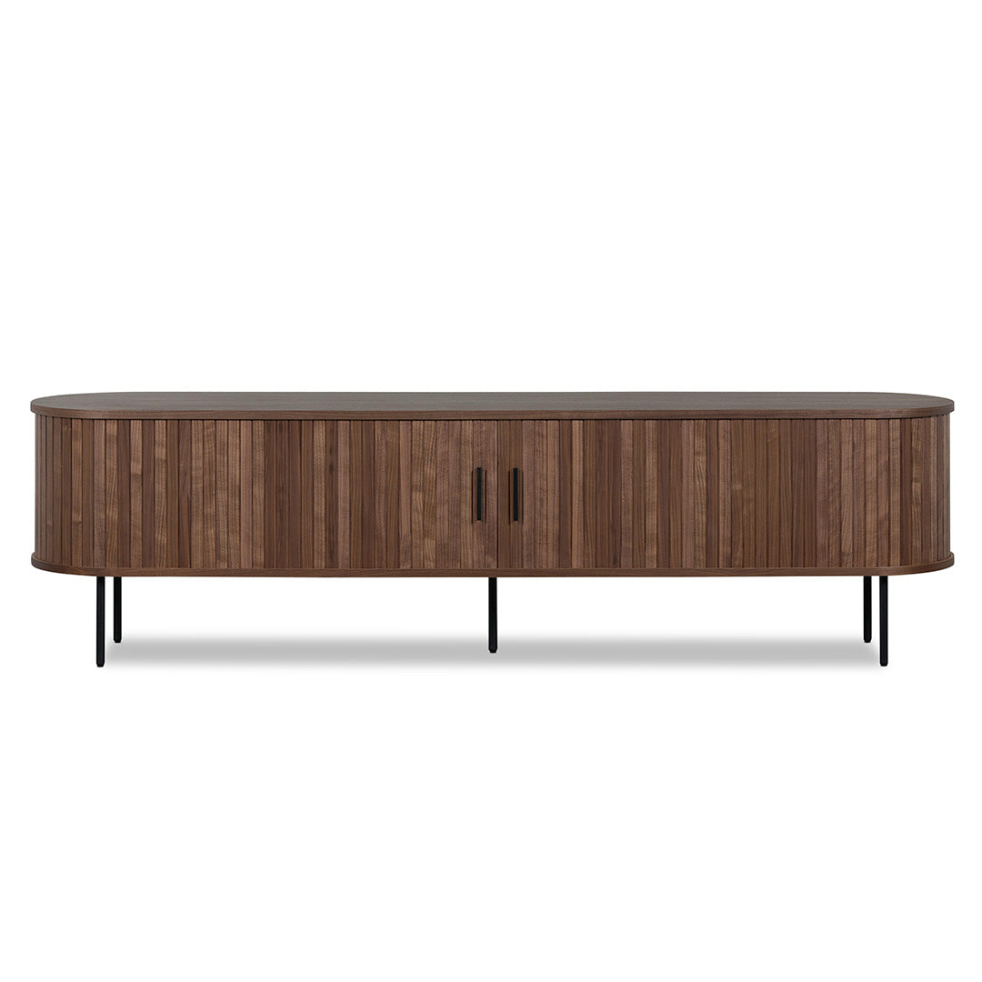 Milford 2m TV Entertainment Unit - Walnut