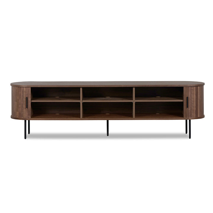 Milford 2m TV Entertainment Unit - Walnut