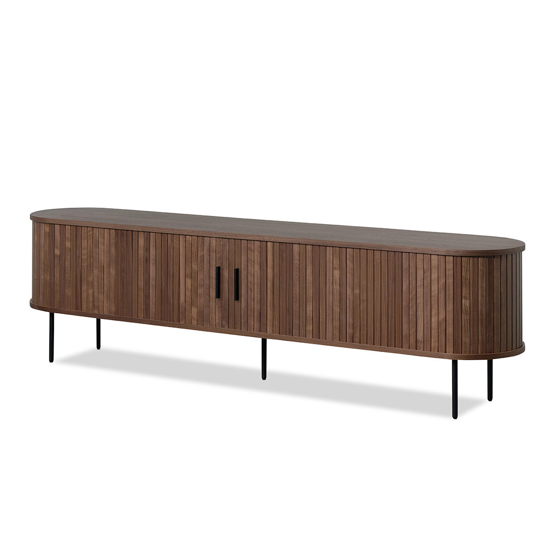 Milford 2m TV Entertainment Unit - Walnut