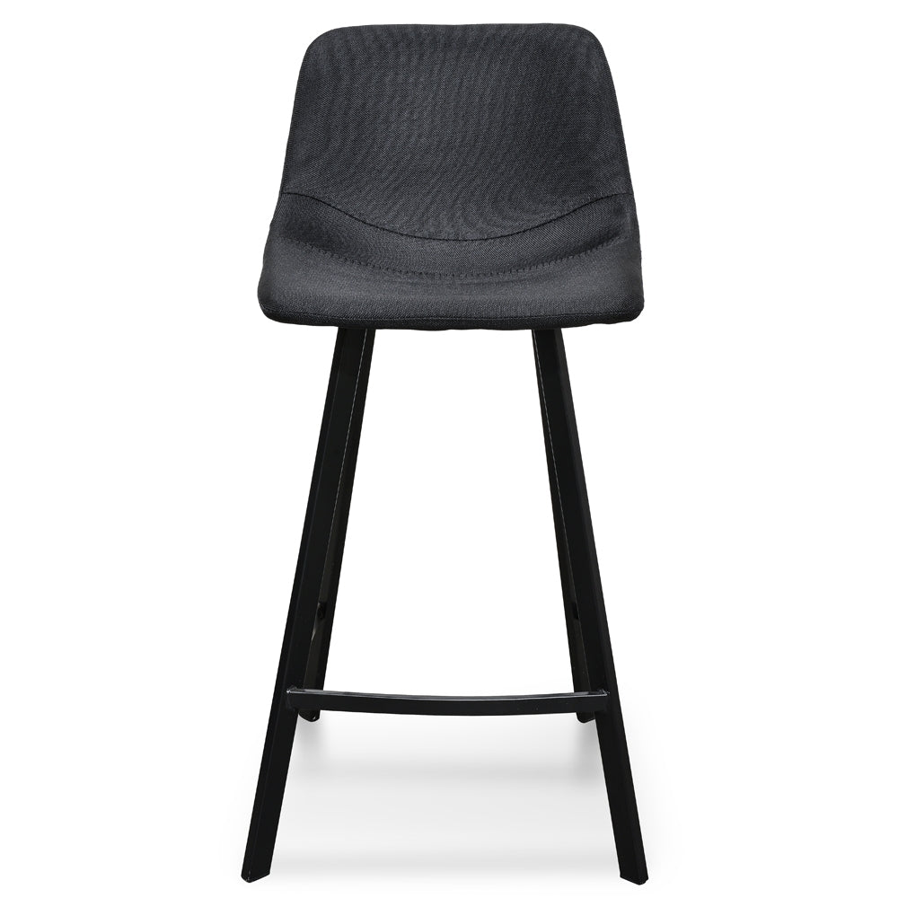 Griffith 65cm Bar Stool - Black (Set of 2)