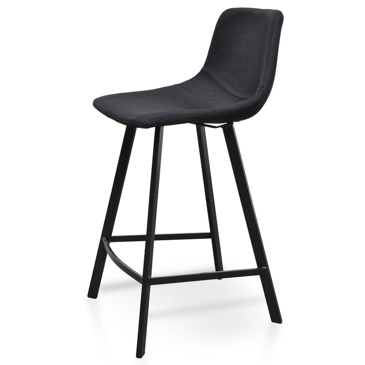 Griffith 65cm Bar Stool - Black (Set of 2)