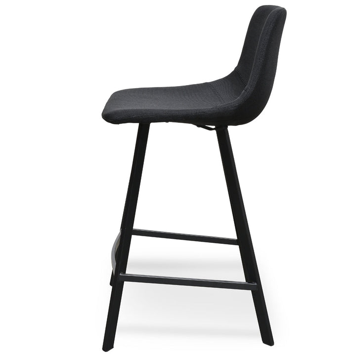 Griffith 65cm Bar Stool - Black (Set of 2)