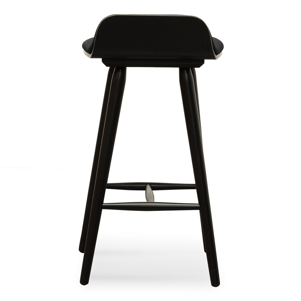 Aubrey 65cm Bar Stool - Black