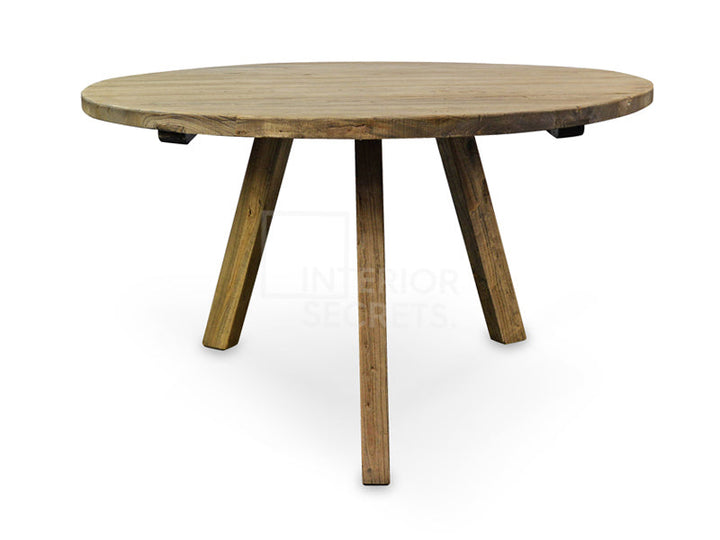 Richmond Reclaimed 1.25m Round Dining Table