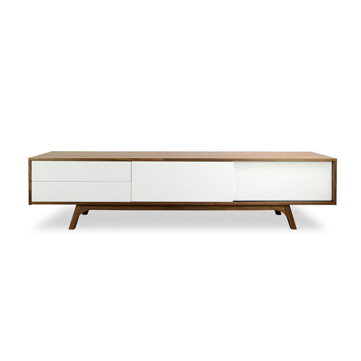 Hayden 2.1m Entertainment TV Unit - Walnut