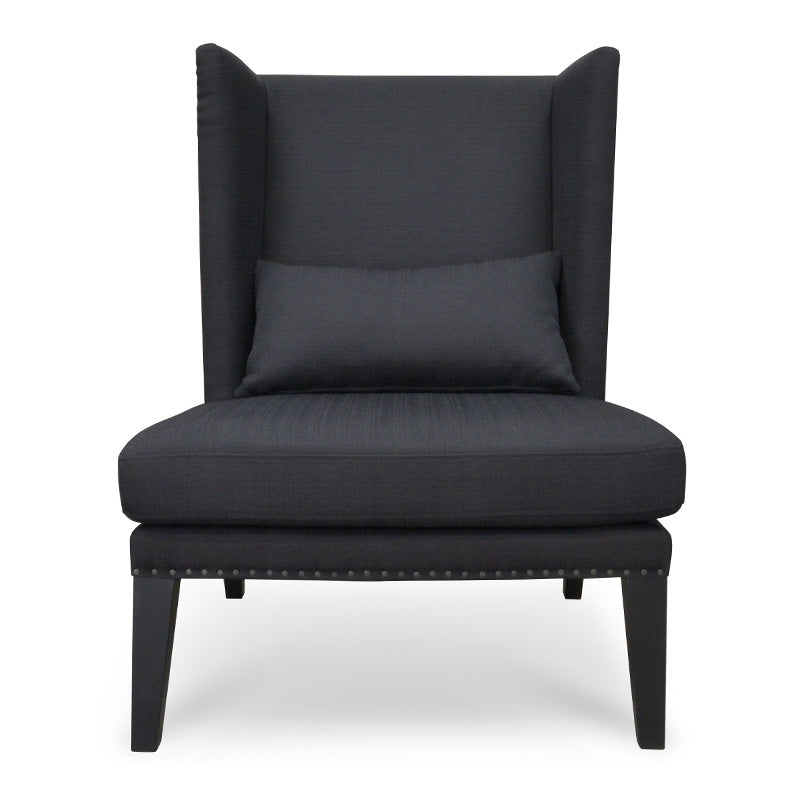 Maynard Lounge Chair in Black