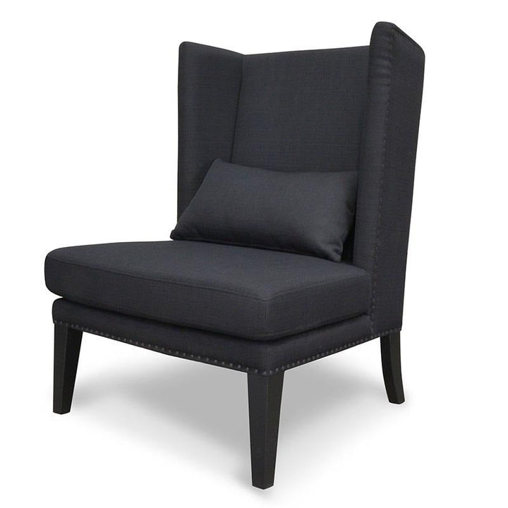 Maynard Lounge Chair in Black