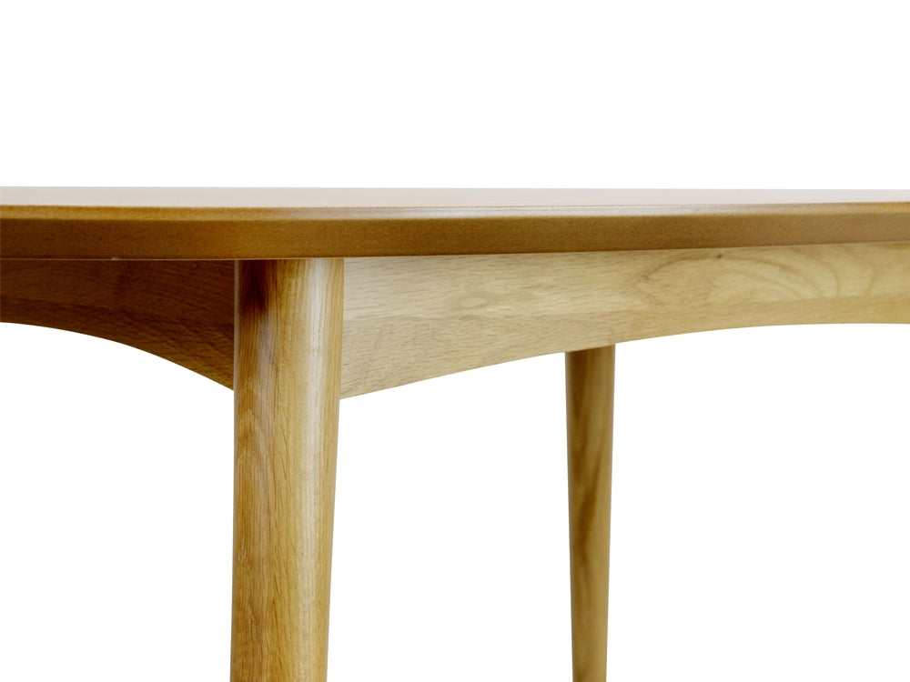 Tunbridge 1.3m Fixed Dining Table - Natural