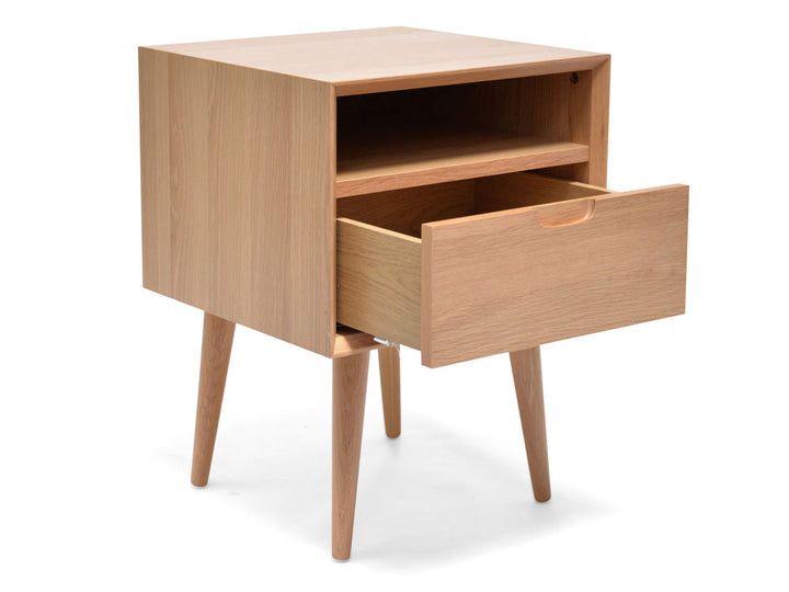 Tunbridge SQ Wooden Bedside Table