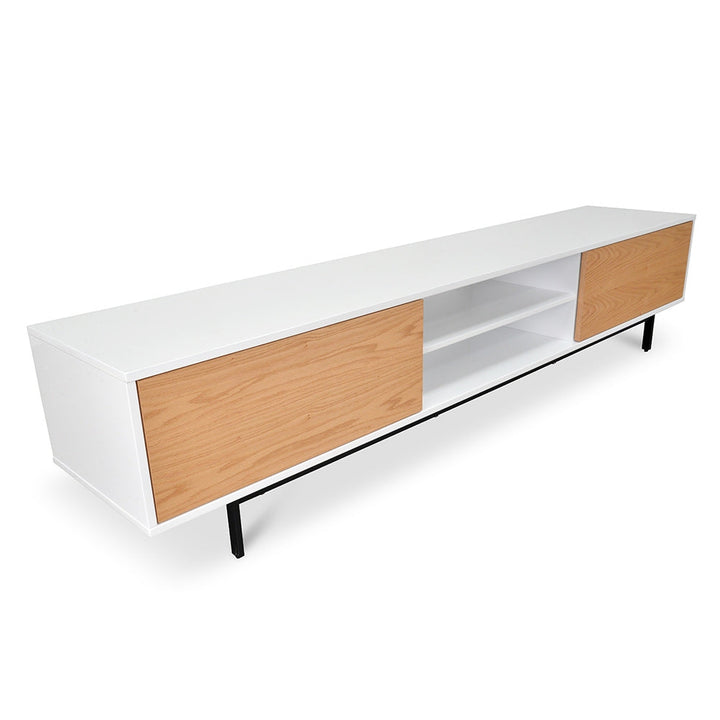 Hayden 2.3m TV Entertainment Unit - Lowline - Natural