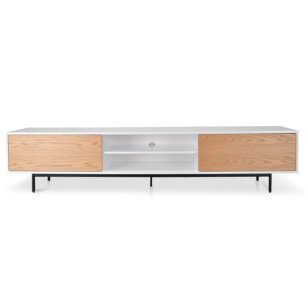 Hayden 2.3m TV Entertainment Unit - Lowline - Natural