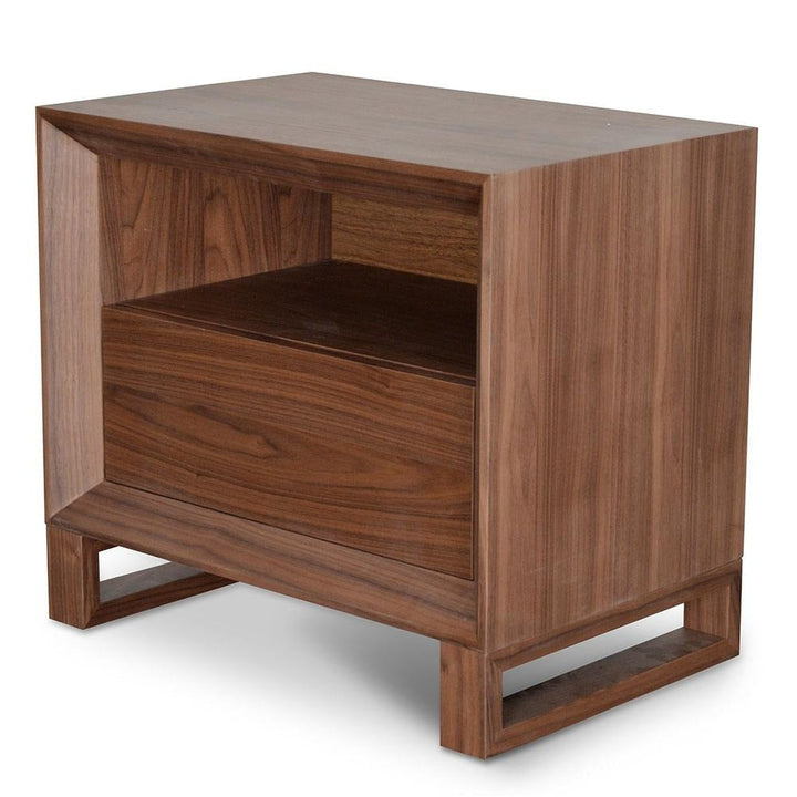 Oxford Bedside Table - Walnut