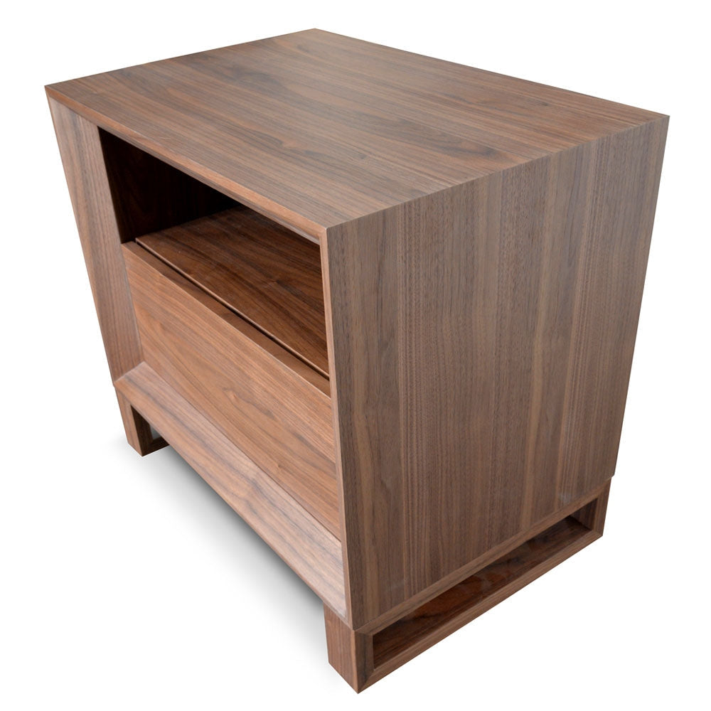 Oxford Bedside Table - Walnut