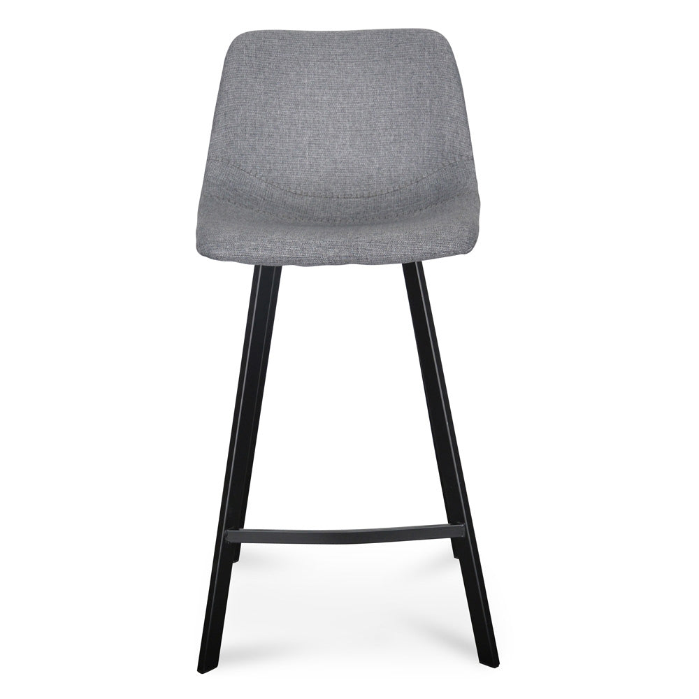 Griffith 65cm Bar Stool - Dark Grey (Set of 2)