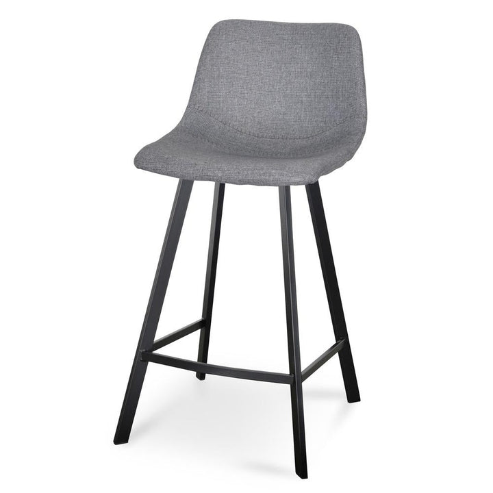 Griffith 65cm Bar Stool - Dark Grey (Set of 2)