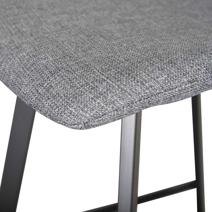 Griffith 65cm Bar Stool - Dark Grey (Set of 2)