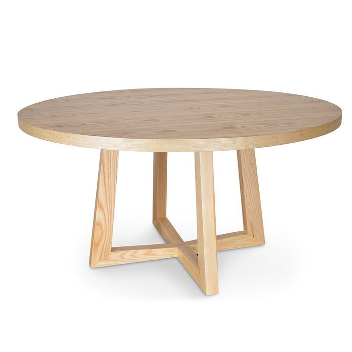 Folkestone 1.5m Round Dining Table - Natural