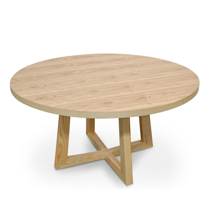 Folkestone 1.5m Round Dining Table - Natural