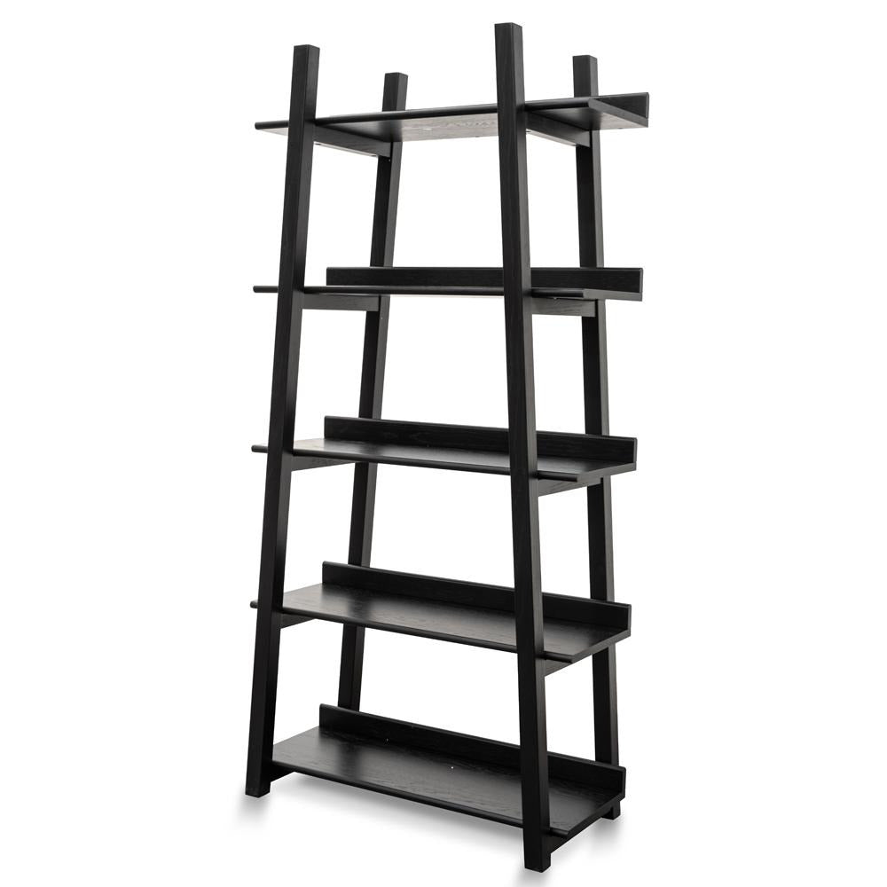 Oxford Bookshelf - Black Oak Veneer