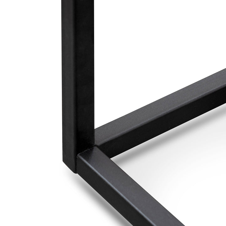 Milford Natural Console Table - Black