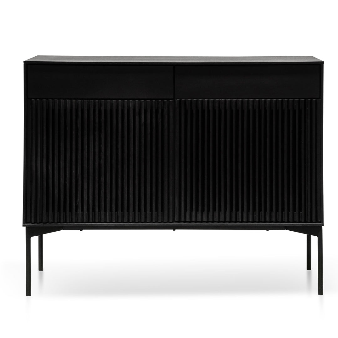 Esther - 110cm Sideboard Unit - Black Oak