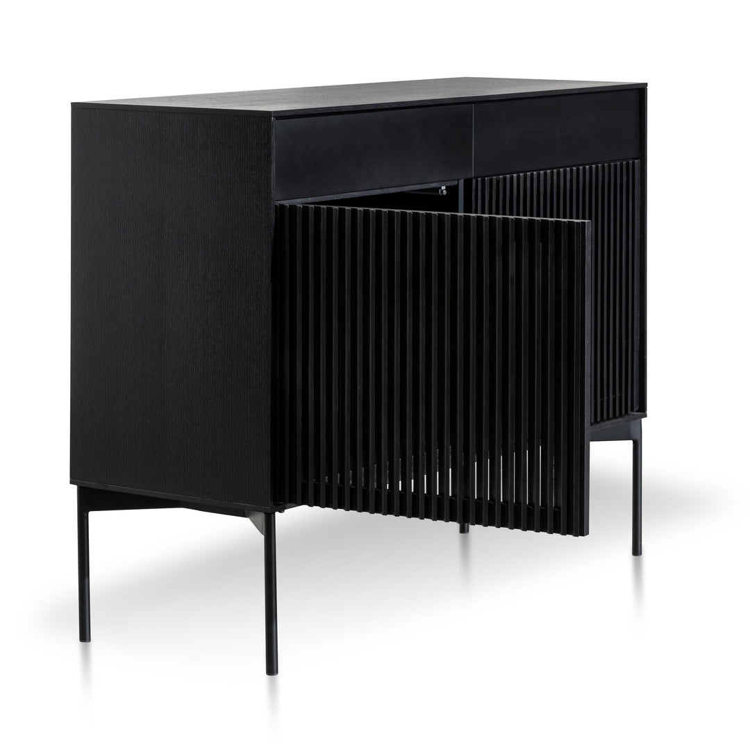 Esther - 110cm Sideboard Unit - Black Oak