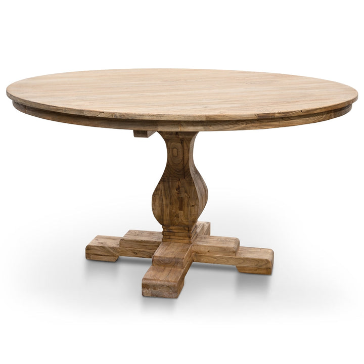 Richmond Round Dining Table 140cm - Rustic Natural