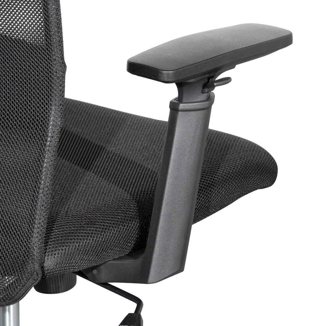 Faversham Mesh Office Chair - Black