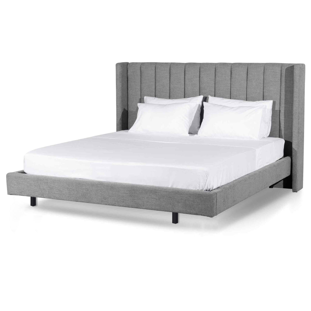 Auburn Queen Bed Frame - Flint Grey