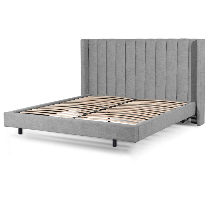 Auburn Queen Bed Frame - Flint Grey