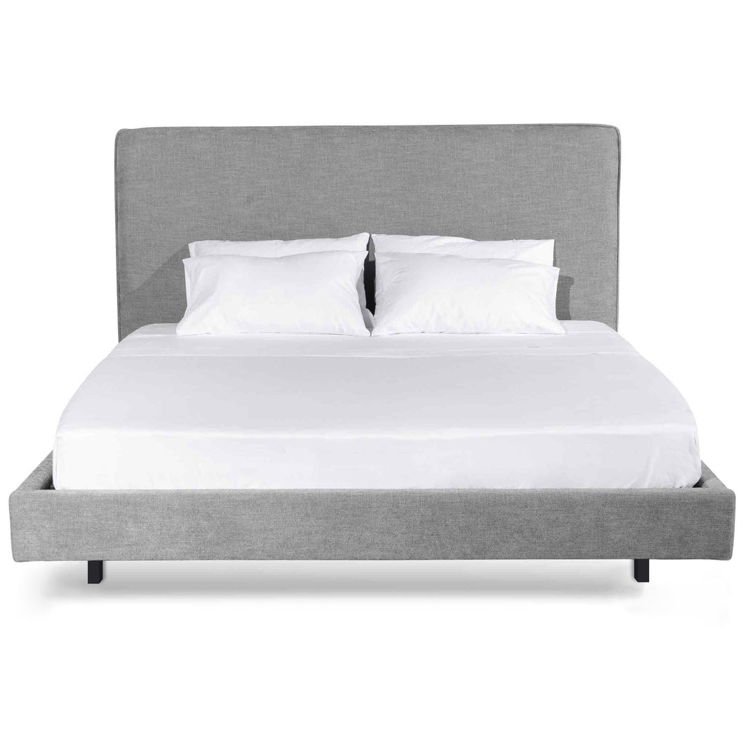 Auburn King Bed Frame - Flint Grey