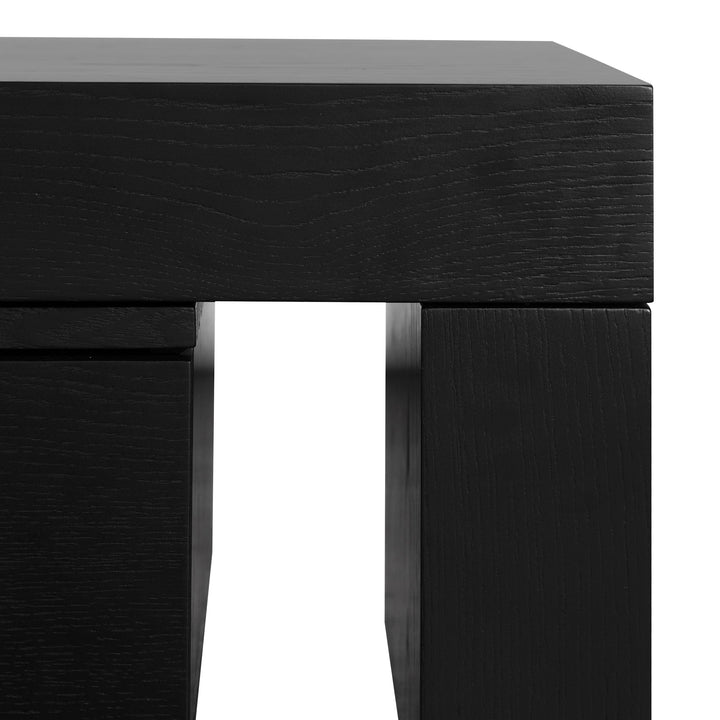 Oxford Extendable Entertainment TV Unit - Black Oak