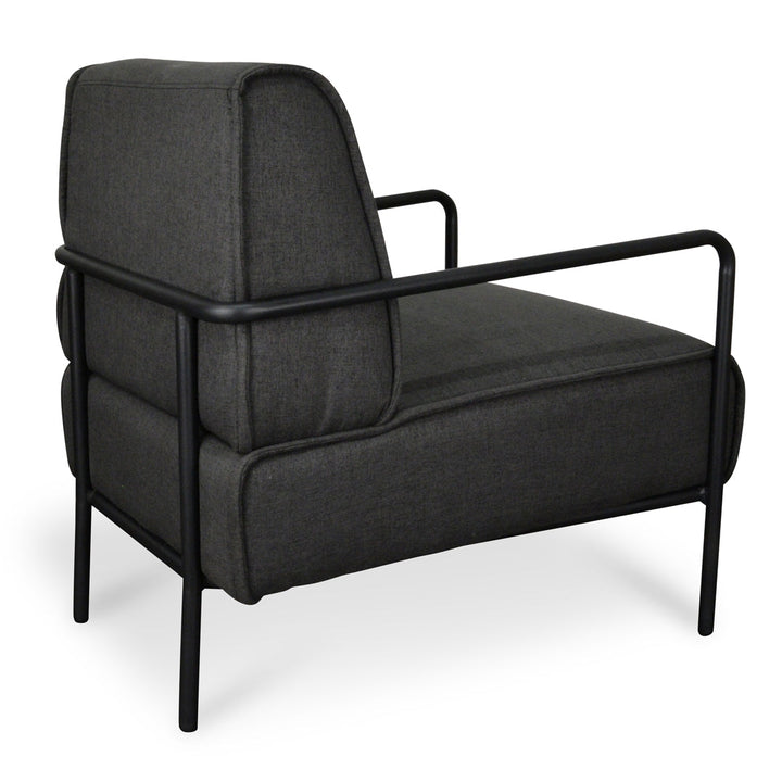 Danbury Lounge Chair - Dark Grey