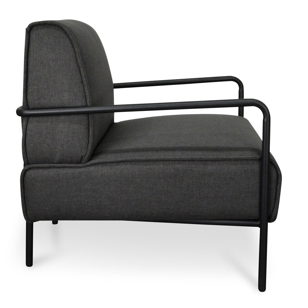 Danbury Lounge Chair - Dark Grey