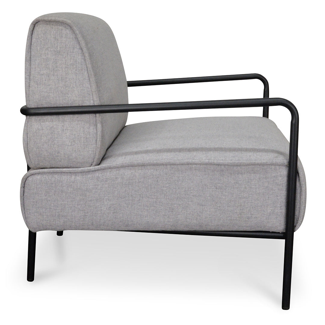 Danbury Lounge Chair - Light Grey