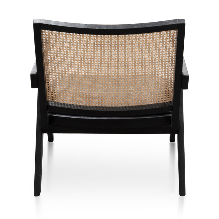 Warren Rattan Armchair - Black