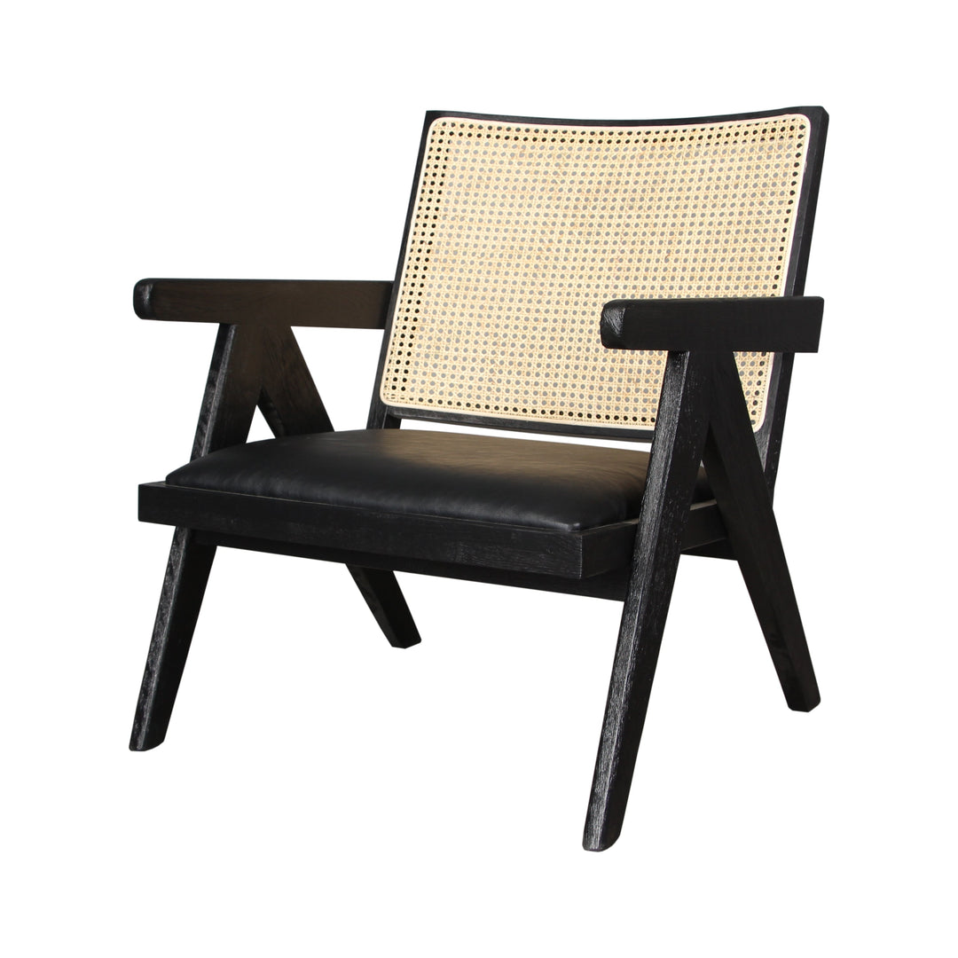 Warren Rattan Armchair - Black