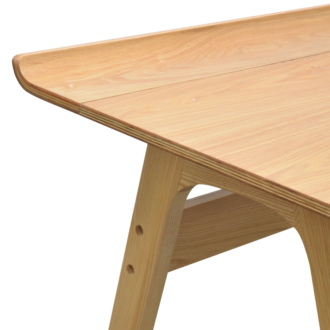 Aubrey Home Office Plywood Desk - Natural