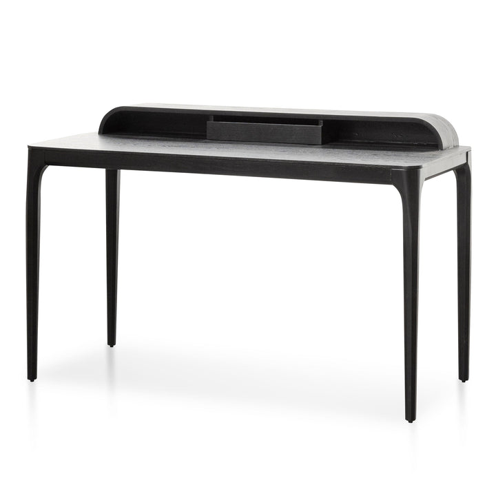 Aubrey Wooden Home Office Desk - Black