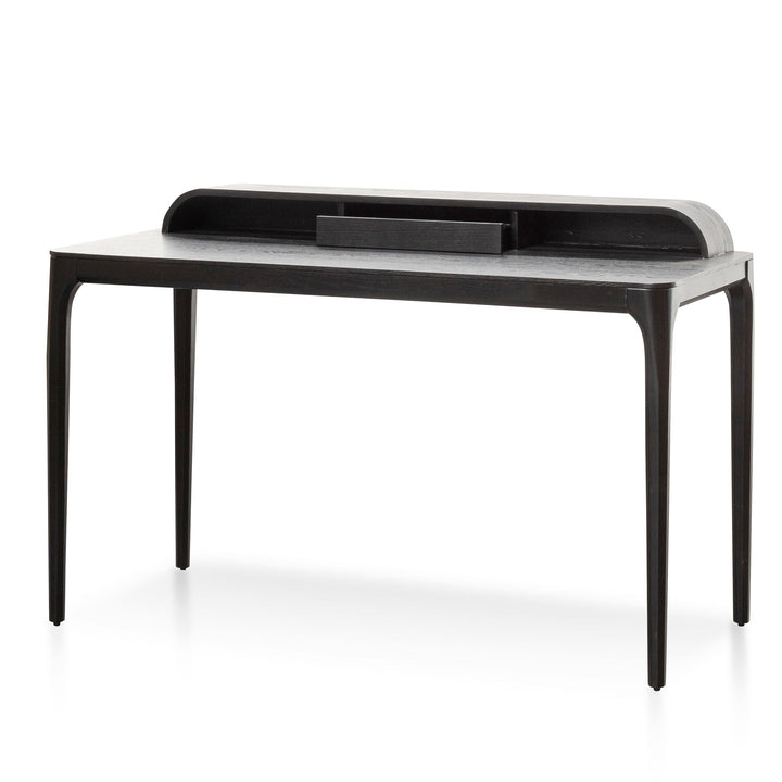 Aubrey Wooden Home Office Desk - Black