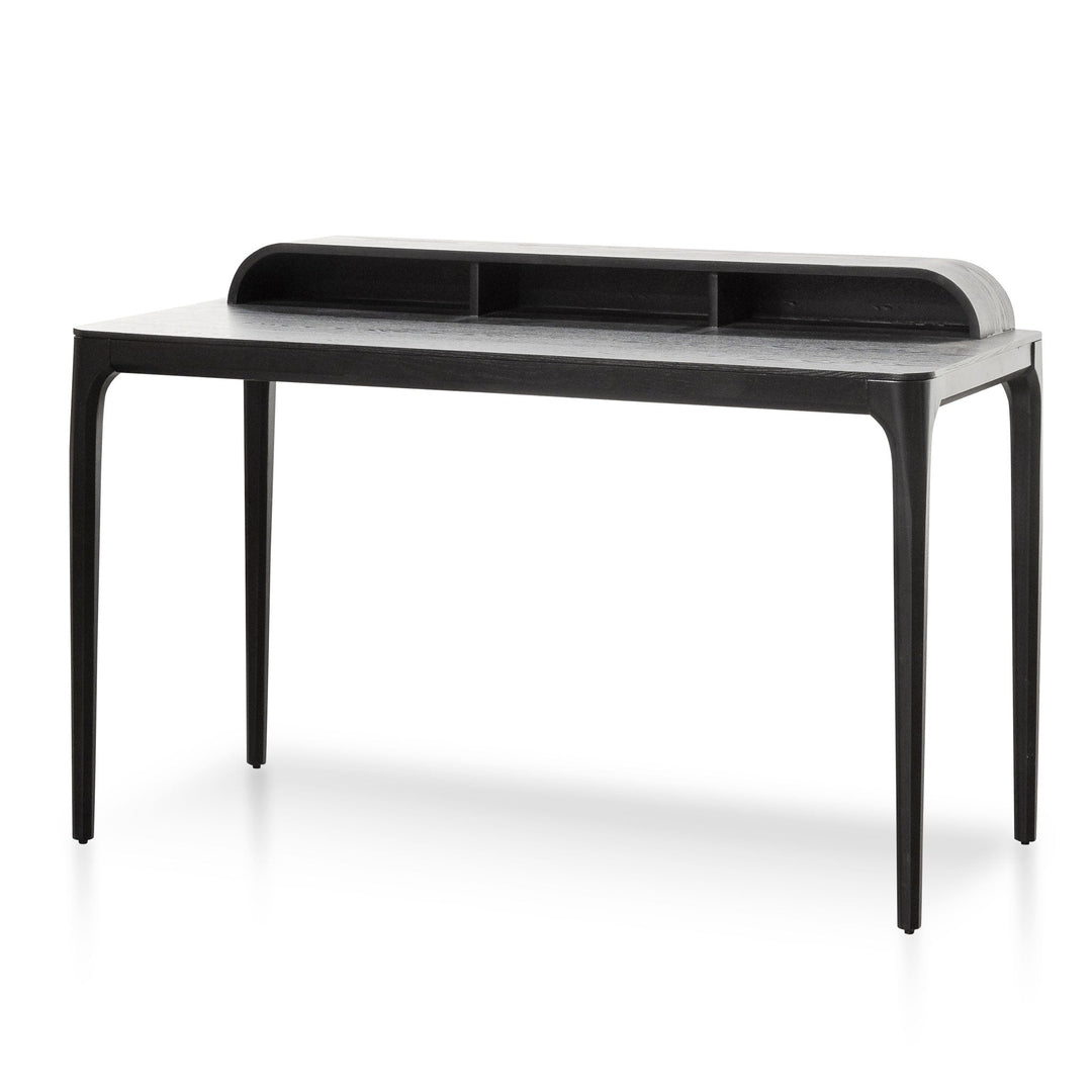 Aubrey Wooden Home Office Desk - Black