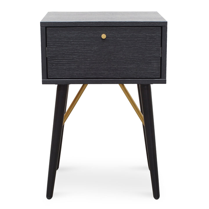 Esther Bed Side Table - Black