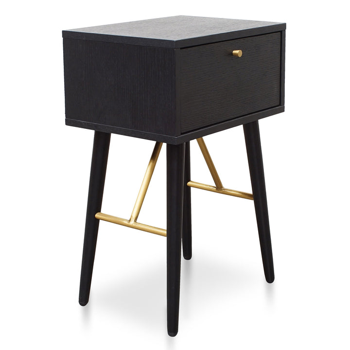 Esther Bed Side Table - Black