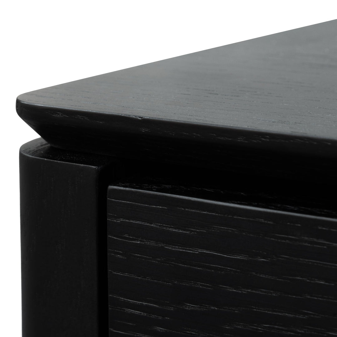 Oxford - Bedside Table - Black Oak Veneer