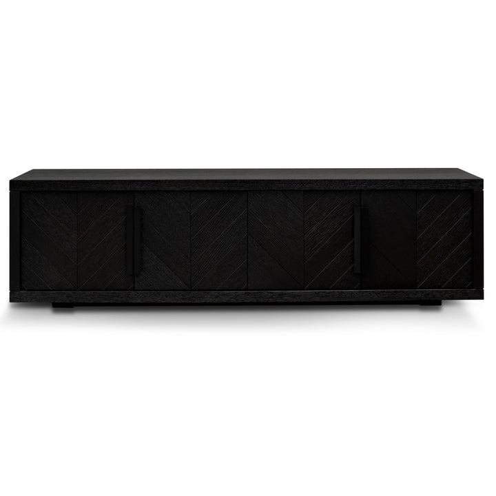 Chatham 1.8m Entertainment TV Unit - Textured Espresso Black